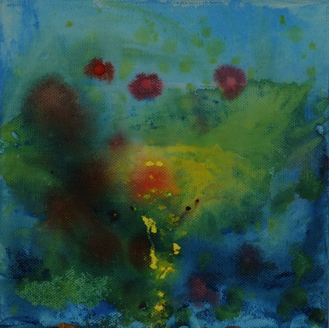 Unter Wasser Farben im Meer